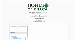 Desktop Screenshot of homesofithaca.com